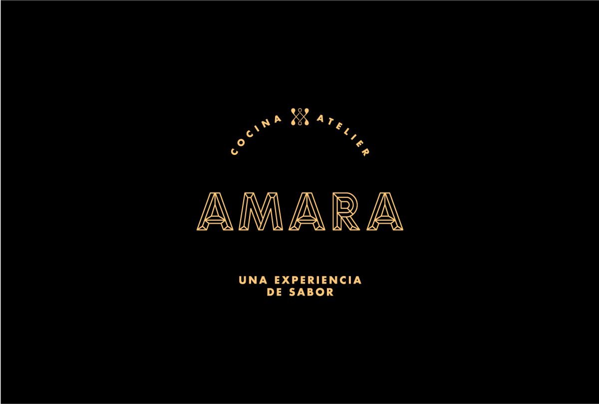 餐飲品牌Amara視覺形象