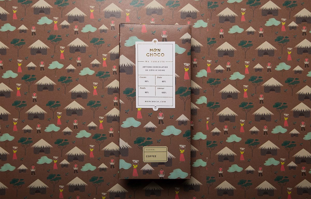 Mon Choco巧克力包裝設(shè)計
