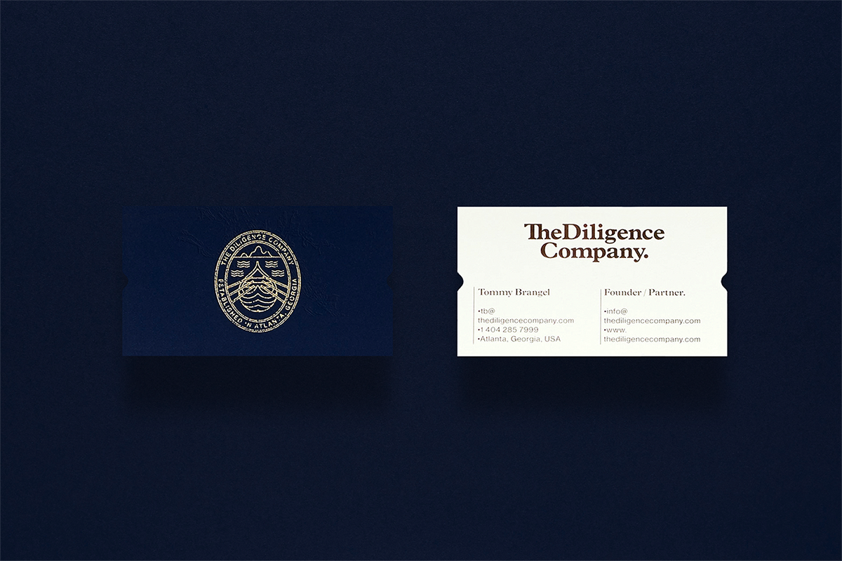 The Diligence酒店管理公司VI形象設計  名片設計