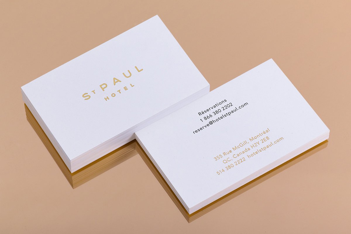 STPAUL HOTEL咖啡廳VI形象  名片設(shè)計(jì)
