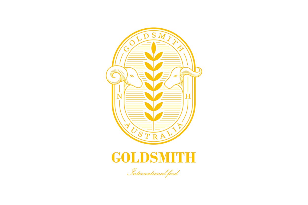 深圳VI設(shè)計  深圳VI策劃  Goldsmith肉類品VI形象設(shè)計  標(biāo)志設(shè)計