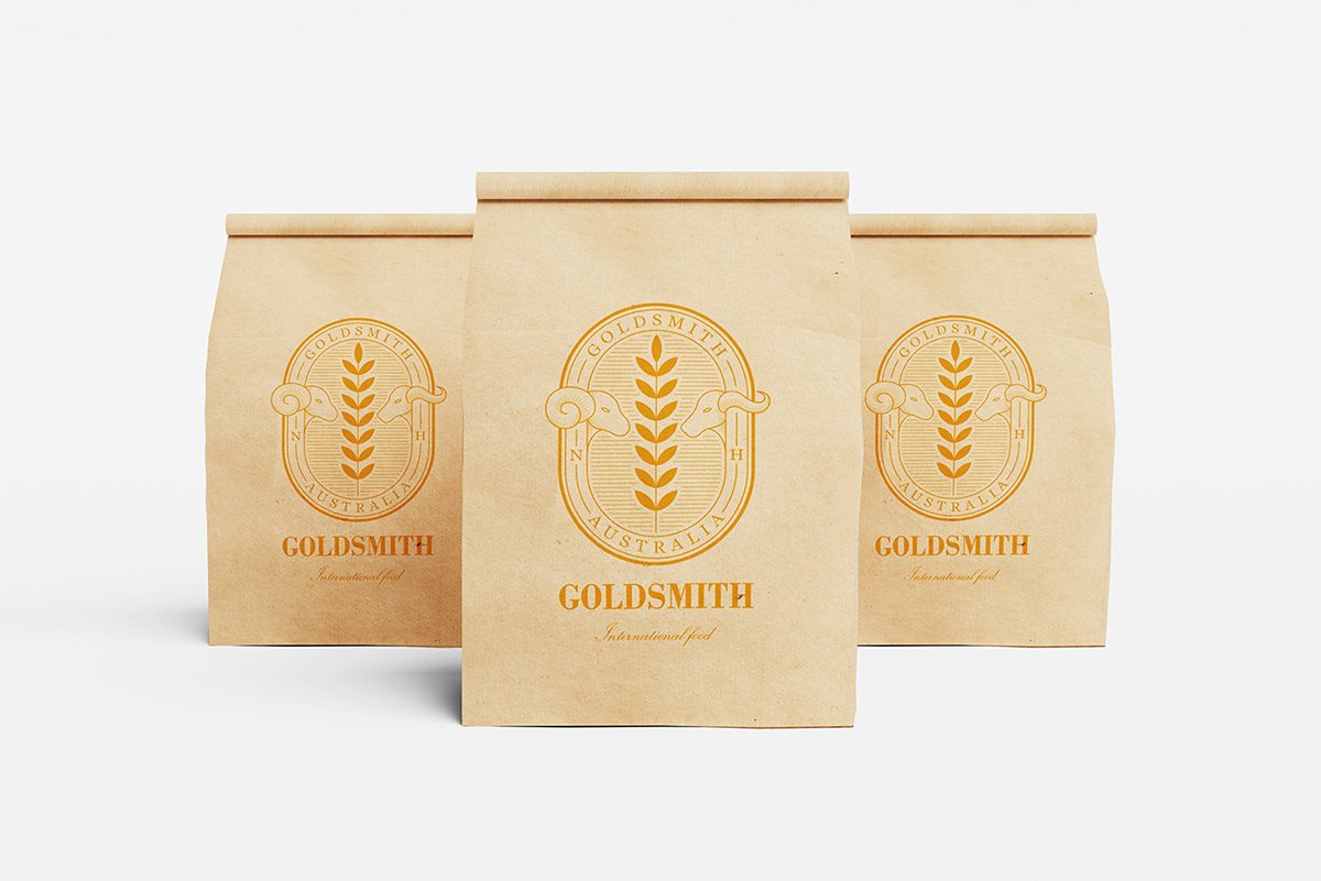 深圳VI設(shè)計  深圳VI策劃  Goldsmith肉類品VI形象設(shè)計  包裝設(shè)計