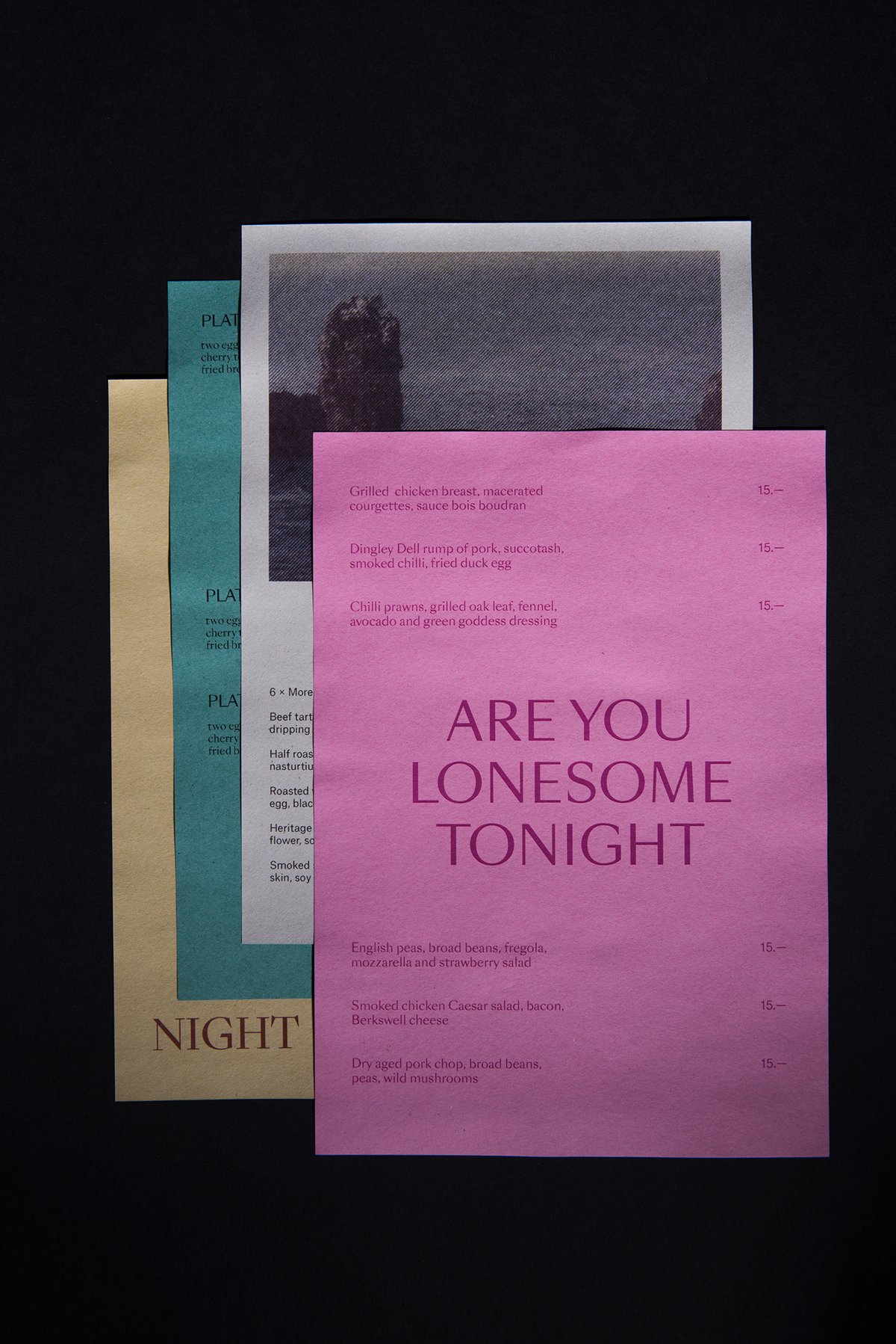 最好的晚餐“One Night Only”—vi品牌與室內設計融合，vi設計，品牌vi設計，餐廳vi設計，室內設計，vi品牌室內設計，深圳vi設計，左右格局
