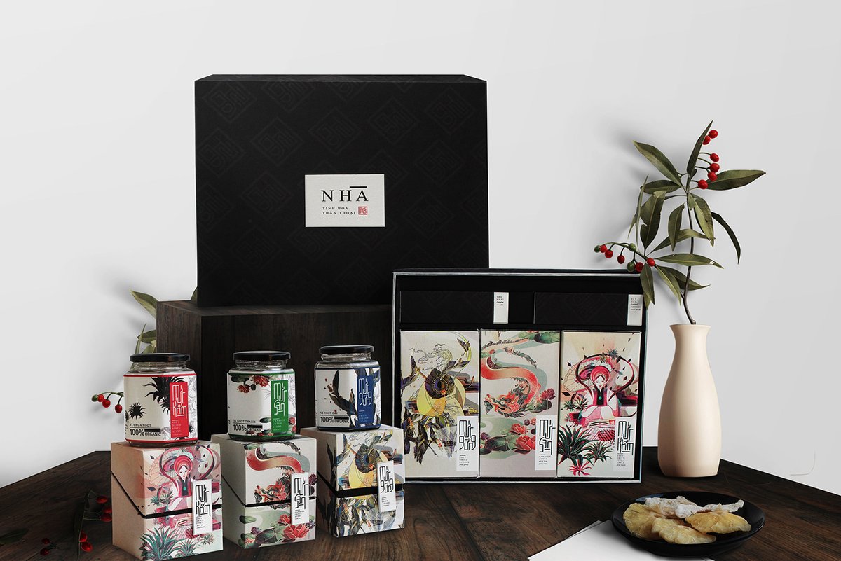 越南蜜餞食品 Nhà 品牌包裝vi設(shè)計，vi設(shè)計，視覺形象vi設(shè)計，食品vi設(shè)計，品牌包裝設(shè)計，蜜餞食品品牌vi設(shè)計，vi品牌策劃，深圳vi設(shè)計，左右格局