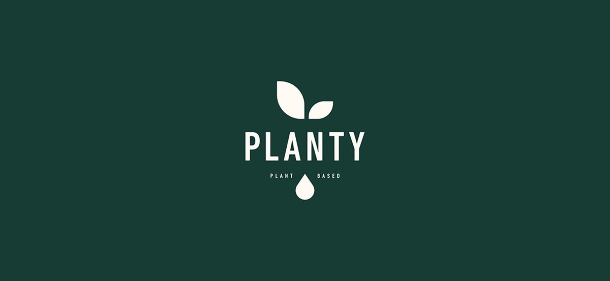 （餐飲）牛奶vi品牌標識—— PLANTY 簡約現代包裝vi設計案例，vi設計，包裝vi設計，（餐飲）牛奶品牌vi設計，品牌包裝vi設計，品牌vi設計，vi品牌策劃，深圳vi設計，左右格局