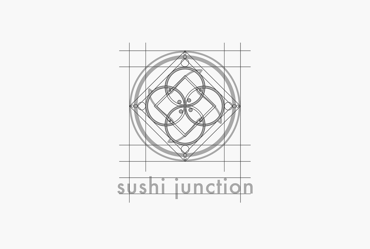 （餐飲）Sushi Junction日本壽司品牌包裝vi設計欣賞，vi設計，包裝vi設計，餐飲品牌vi設計，餐飲vi設計，品牌包裝vi設計，品牌vi設計，vi品牌策劃，深圳vi設計，左右格局