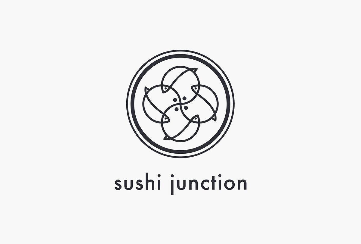 （餐飲）Sushi Junction日本壽司品牌包裝vi設計欣賞，vi設計，包裝vi設計，餐飲品牌vi設計，餐飲vi設計，品牌包裝vi設計，品牌vi設計，vi品牌策劃，深圳vi設計，左右格局