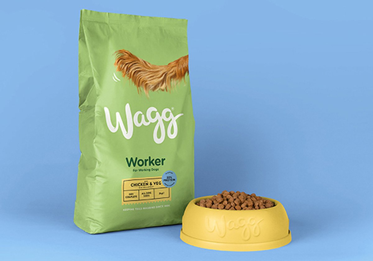 寵物食品 Wagg 品牌標(biāo)識vi設(shè)計及品牌重塑
