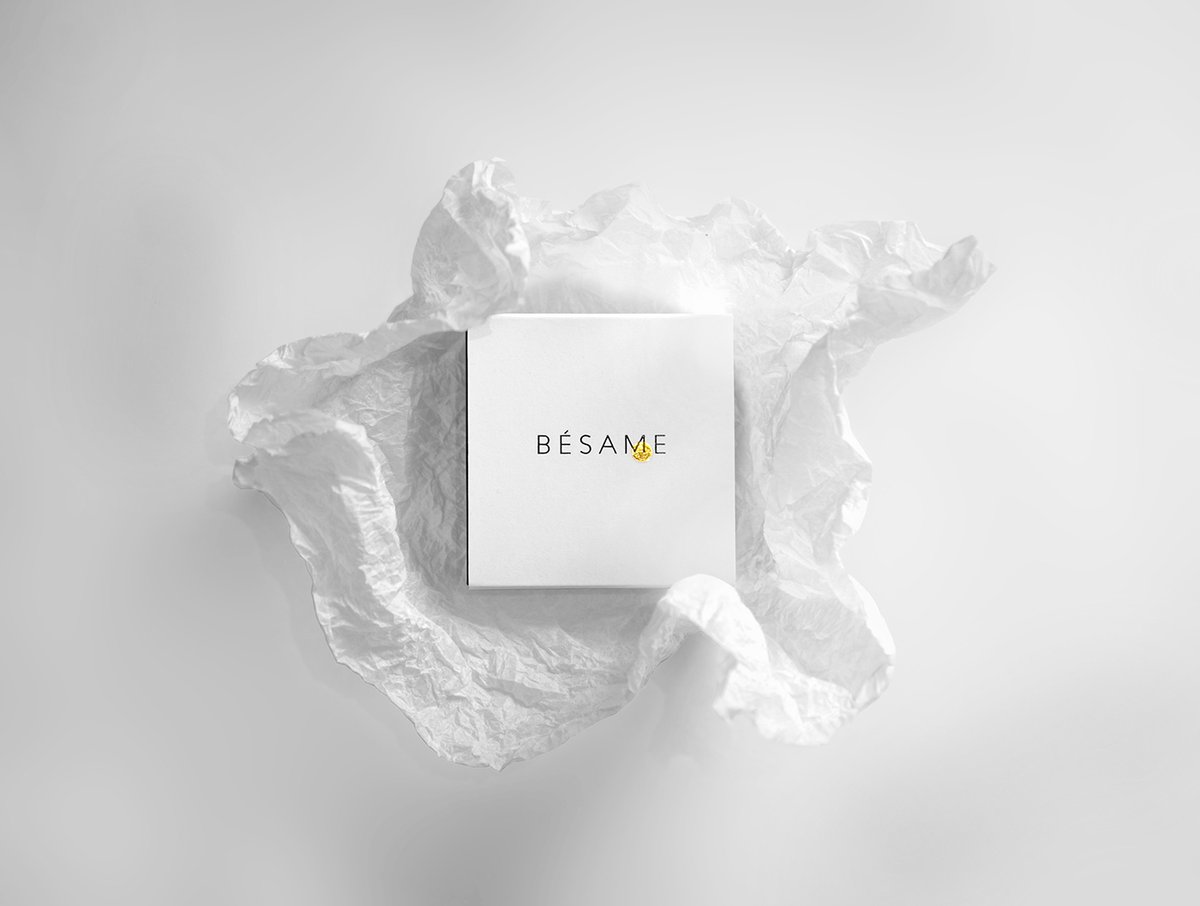 Besame珠寶品牌VI設(shè)計(jì)和徽標(biāo)設(shè)計(jì)——極簡(jiǎn)主義的品牌形象VI視覺識(shí)別案例，vi設(shè)計(jì)，珠寶vi設(shè)計(jì)，珠寶品牌vi設(shè)計(jì)，VI形象設(shè)計(jì)，高端VI設(shè)計(jì)，品牌包裝設(shè)計(jì)，品牌vi設(shè)計(jì)，品牌策劃，深圳vi設(shè)計(jì)，左右格局