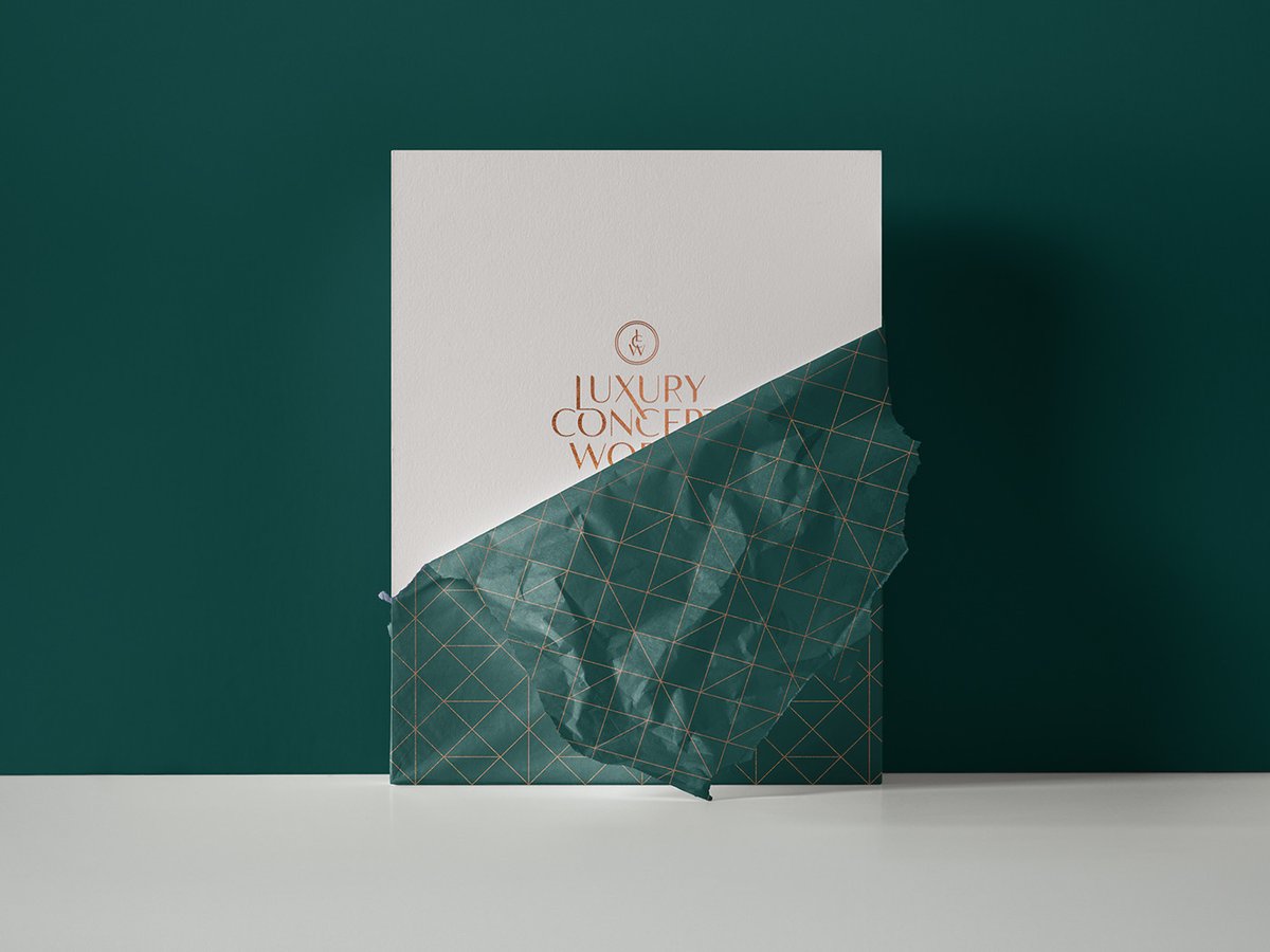 LCW豪華禮賓和精品店vi設計——燙金logo的視覺識別案例，品牌vi設計，精品店vi設計，vi視覺識別，深圳品牌策劃，深圳vi設計，左右格局