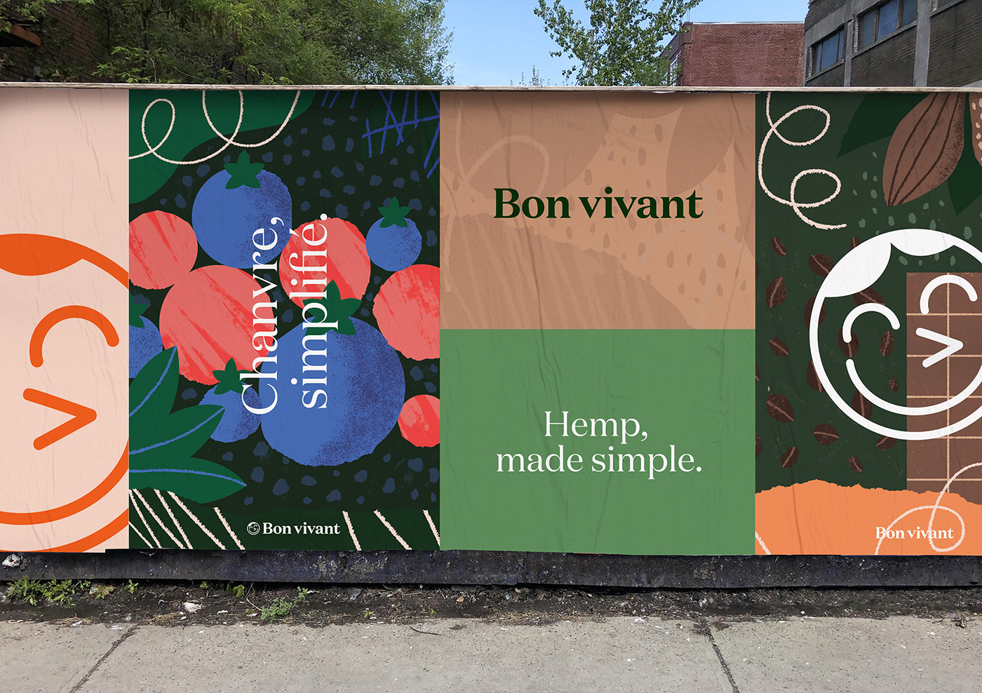Bon Vivant手工食品品牌VI形象設(shè)計，食品vi設(shè)計，深圳vi設(shè)計，左右格局