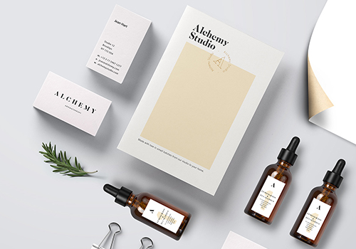 Alchemy美容品牌包裝設計和企業(yè)VI設計