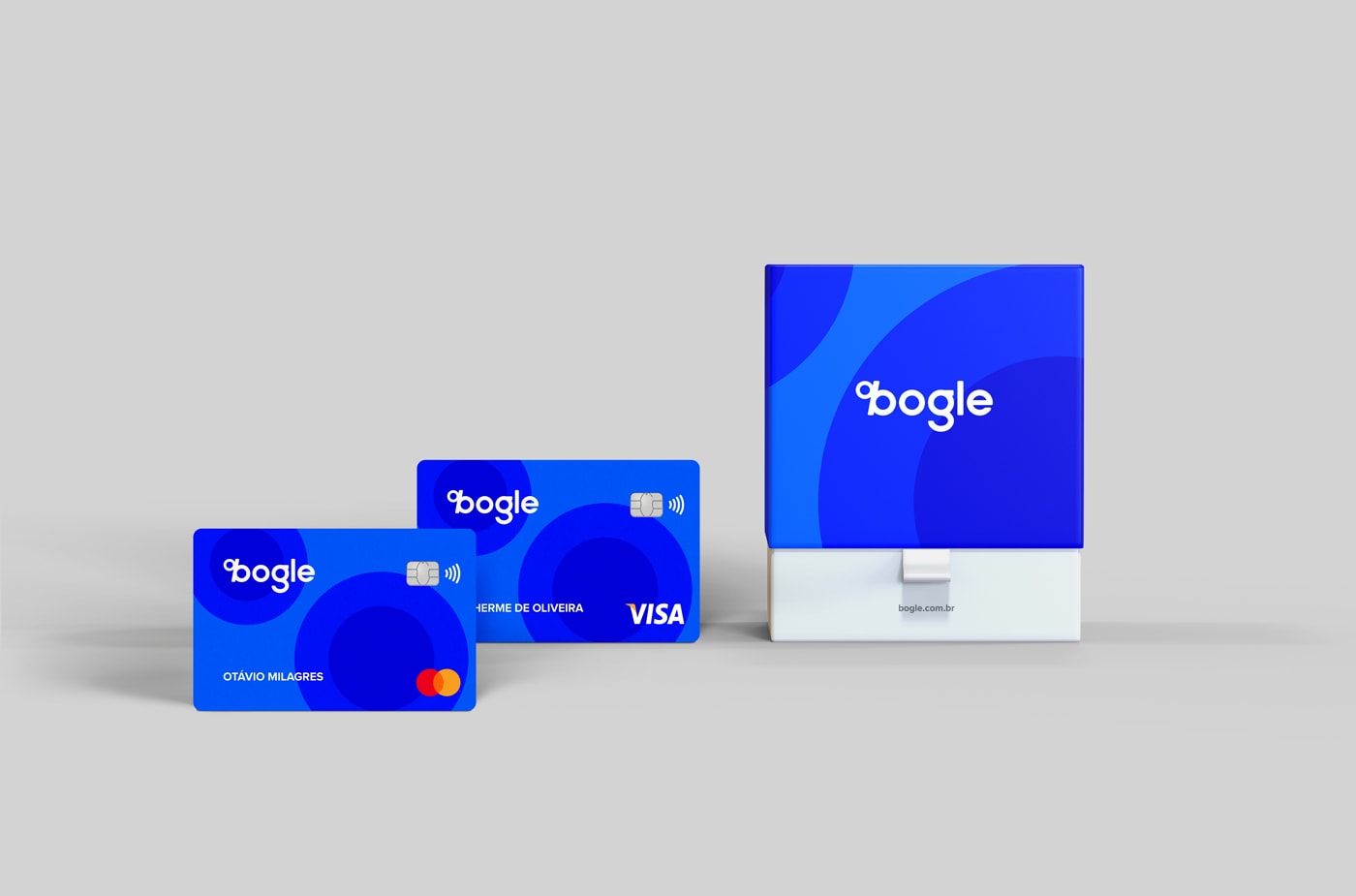 Bogle 巴西金融科技企業VI設計和品牌視覺設計，金融品牌設計，科技企業VI設計，深圳VI設計，左右格局