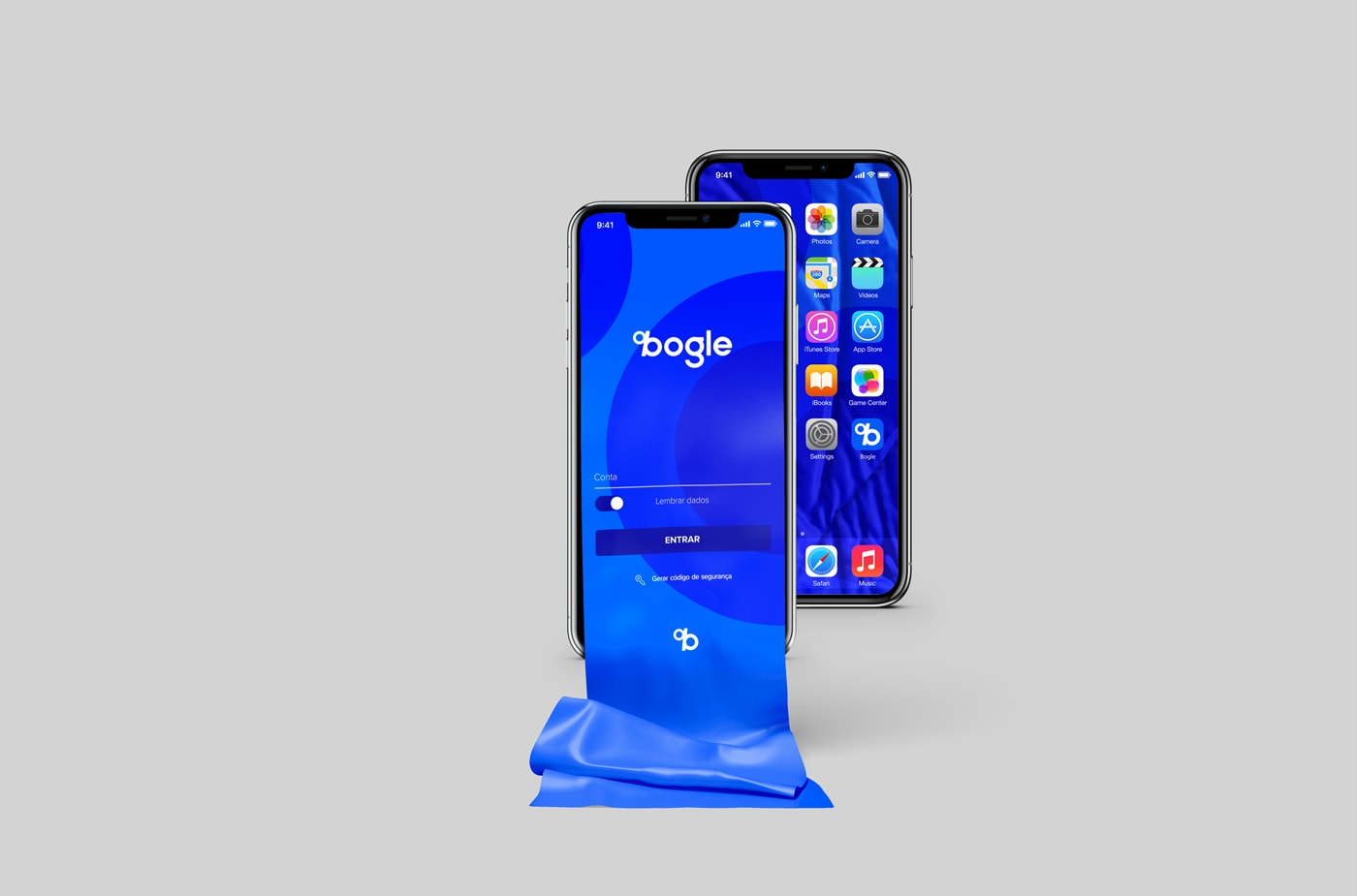 Bogle 巴西金融科技企業VI設計和品牌視覺設計，金融品牌設計，科技企業VI設計，深圳VI設計，左右格局