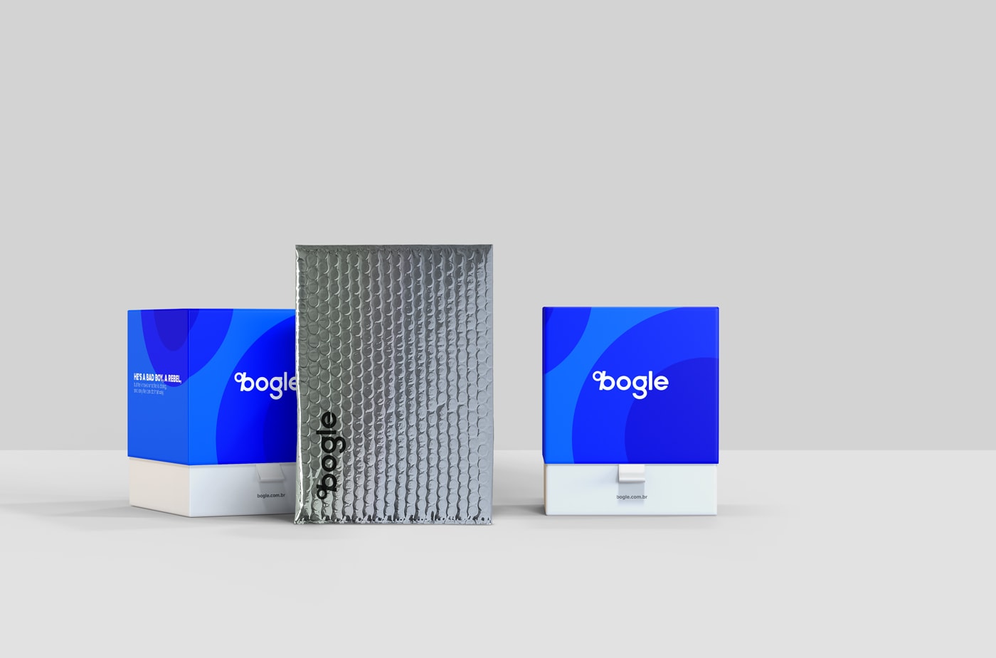 Bogle 巴西金融科技企業VI設計和品牌視覺設計，金融品牌設計，科技企業VI設計，深圳VI設計，左右格局