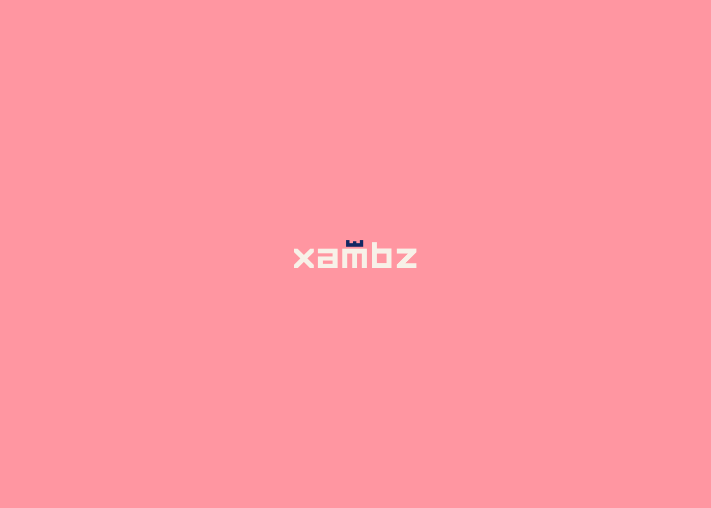 Xambz 兒童派對定制精品店品牌VI視覺設計案例，VI形象設計，兒童精品店設計，深圳VI設計，左右格局