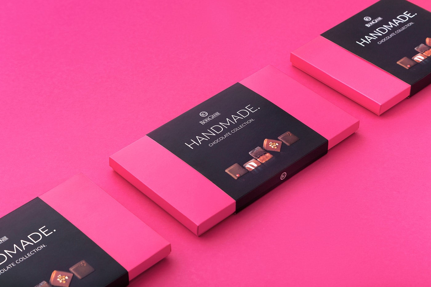 國外知名 BONGENIE 優質手工巧克力品牌VI設計——高級包裝的品牌戰略，食品VI設計，快消品VI設計，包裝設計，深圳VI設計，左右格局